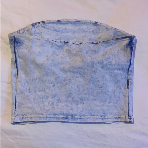 Acid Wash Tube Top - Picture 4 of 5